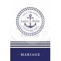 Faire part de Mariage - Marin / La mer 2