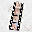 Faire part de naissance - marque page - Cinéma