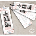 Faire part de Mariage Marque page - Champêtre Printanier