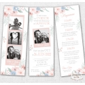 Faire part de Mariage Marque page - Champêtre Printanier