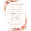 Tableau de Bienvenue Mariage - Merci Terracotta