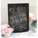 Tableau Guestbook / Livre d'Or - Ardoise 1